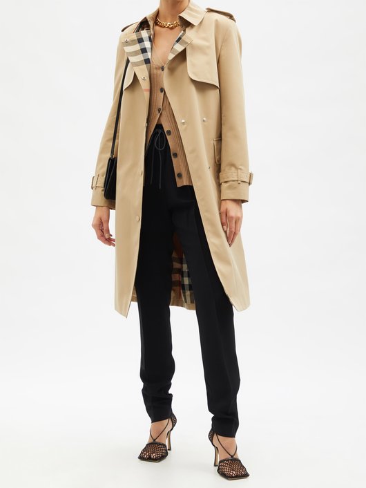 Burberry Sandridge cotton-gabardine trench coat