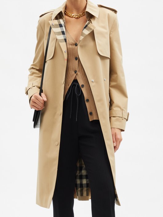 Burberry Sandridge cotton-gabardine trench coat