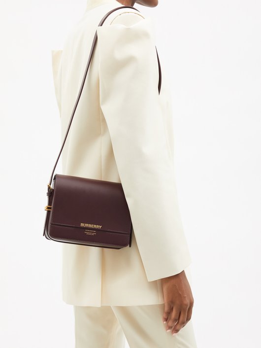 Grace small leather shoulder bag