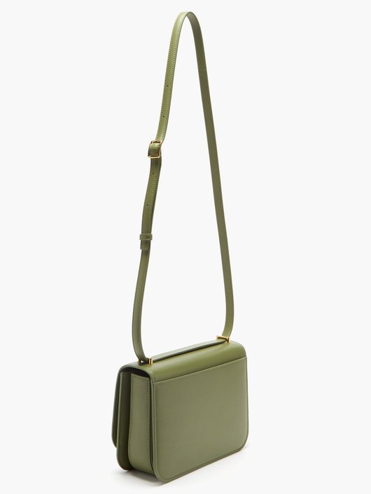 Goya anagram leather shoulder bag