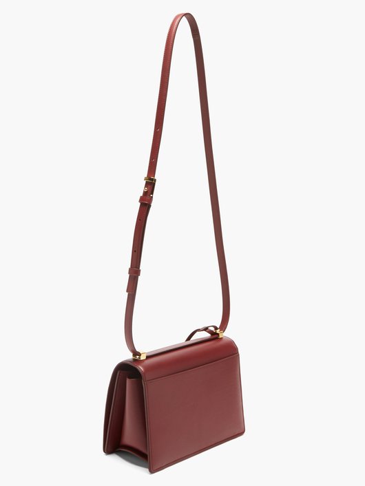 Barcelona leather shoulder bag