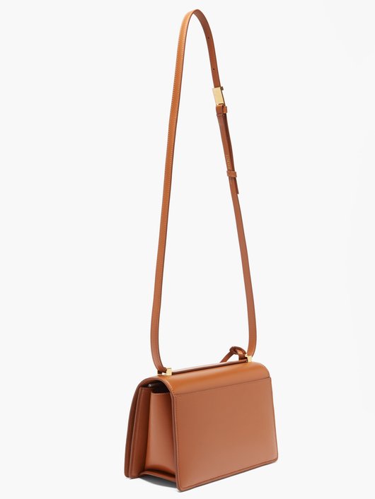 Barcelona leather shoulder bag