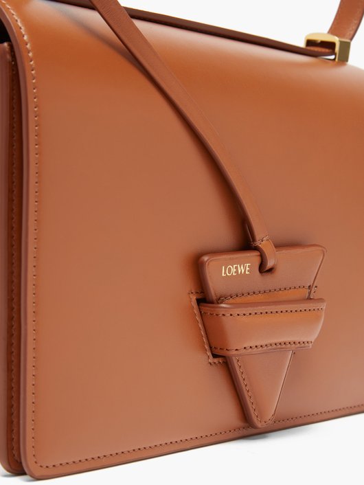 Barcelona leather shoulder bag