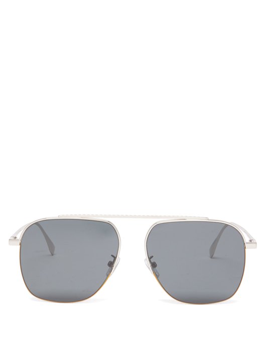 Aviator metal sunglasses