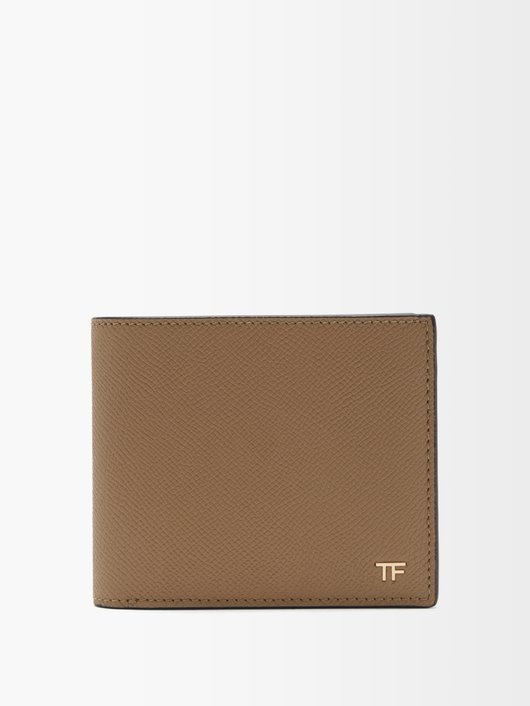 VÍ TOM FORD T-Line leather bi-fold wallet SS2022