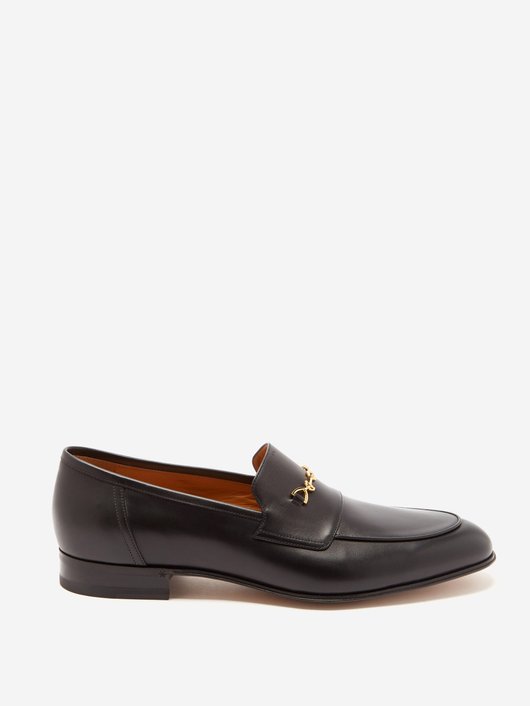 Gucci Ed leather loafers