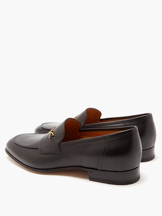 Gucci Ed leather loafers