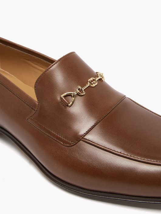 Gucci Ed Horsebit leather loafers