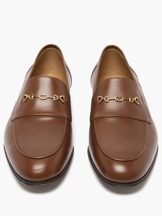 Gucci Ed Horsebit leather loafers