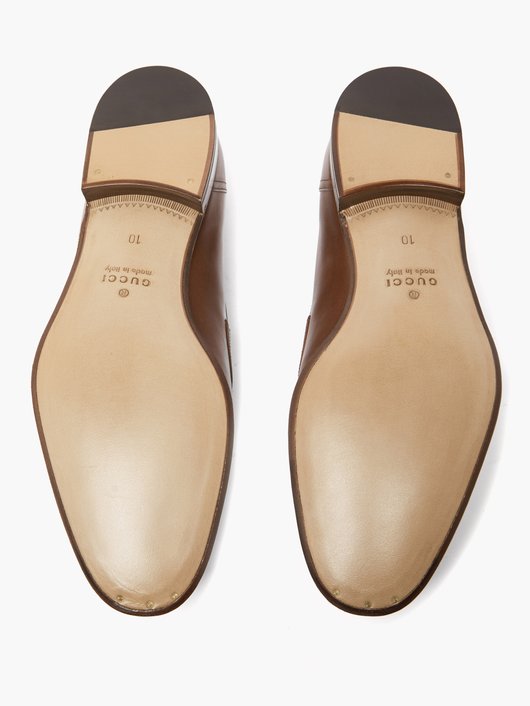 Gucci Ed Horsebit leather loafers