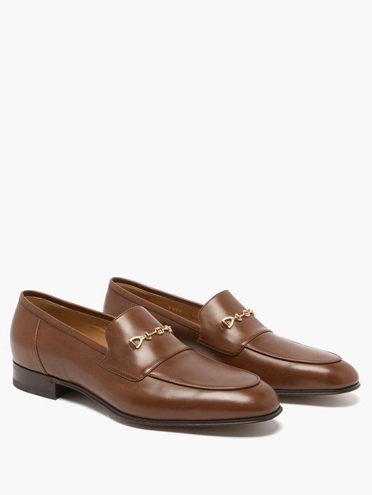 Gucci Ed Horsebit leather loafers