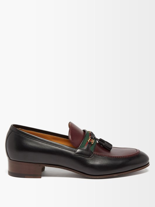 Gucci Bi-colour leather loafers