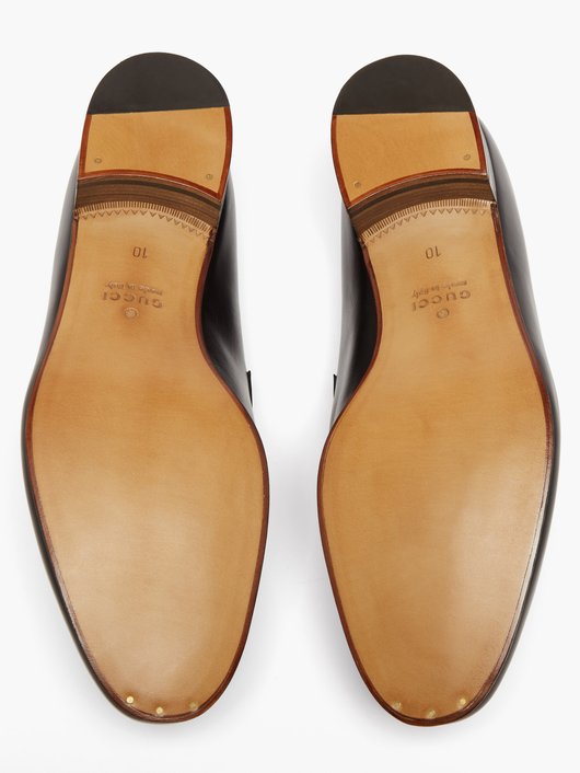 Gucci Bi-colour leather loafers