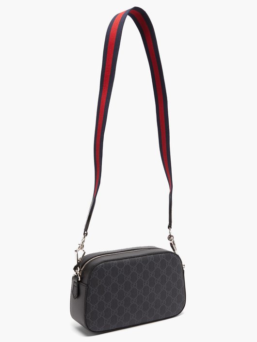 Gucci GG-jacquard coated-canvas shoulder bag