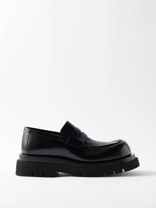 matchesfashion.com | Lug-sole leather loafers