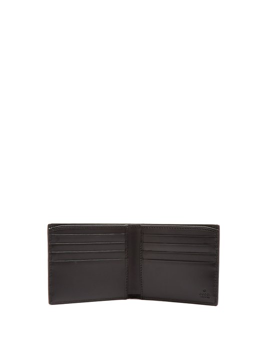 Gucci GG-debossed bi-fold leather wallet 