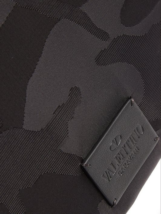 Valentino Camouflage-print washbag