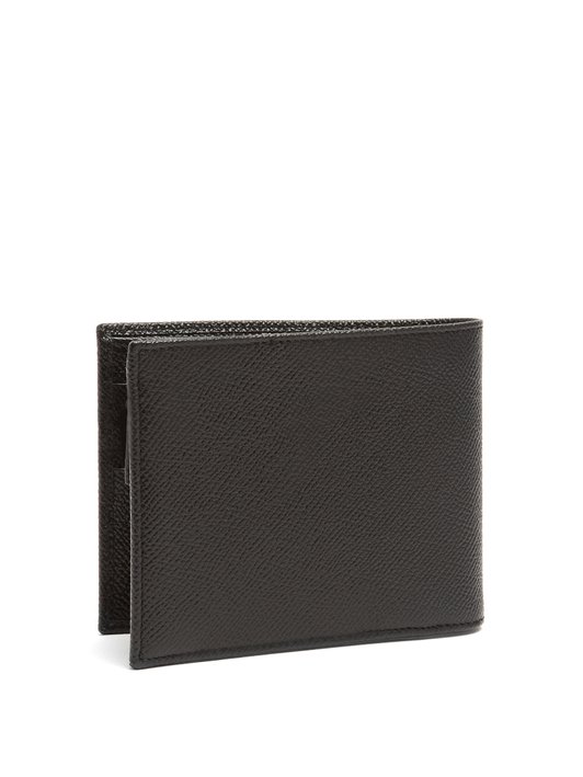 Dolce & Gabbana Bi-fold grained-leather wallet