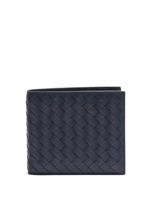 Bottega Veneta Intrecciato bi-fold leather wallet