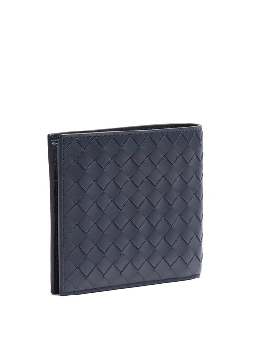 Bottega Veneta Intrecciato bi-fold leather wallet