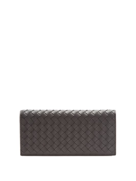 Bottega Veneta Intrecciato bi-fold leather wallet