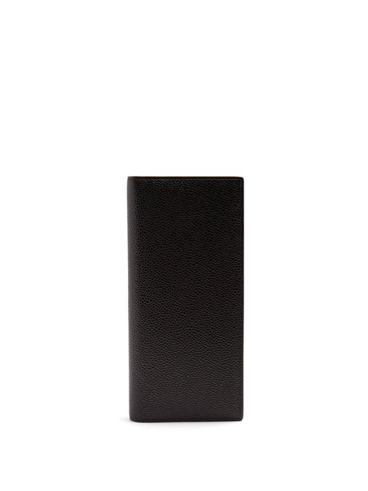 Thom Browne Grained-leather wallet