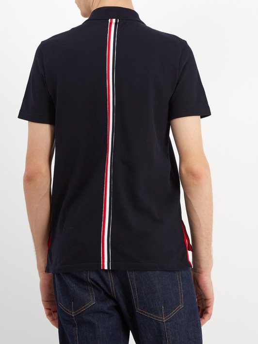 Thom Browne Stripe classic cotton polo shirt 
