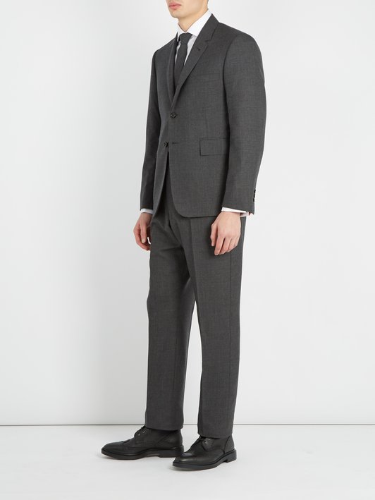 Thom Browne Single-breasted wool suit 