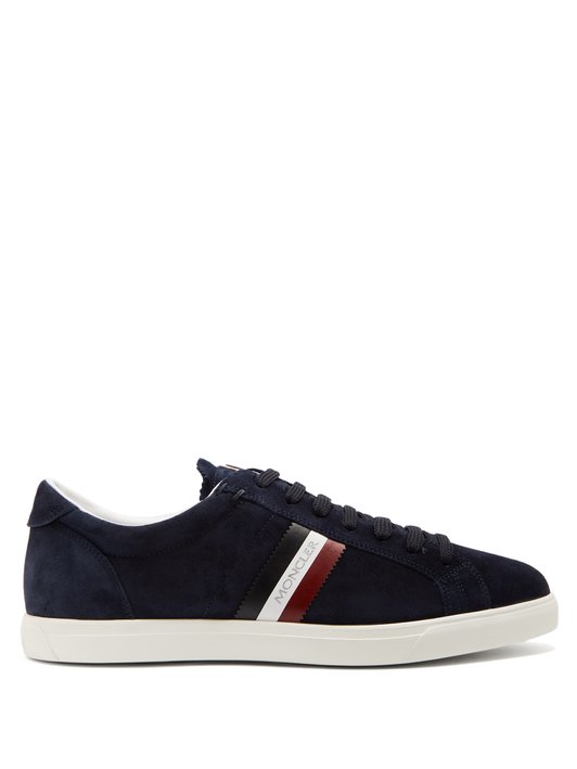 Moncler La Monaco low-top suede trainers