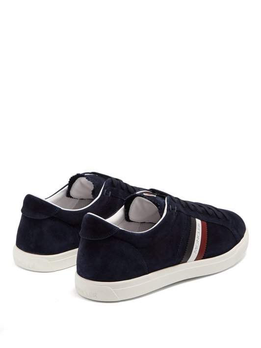 Moncler La Monaco low-top suede trainers