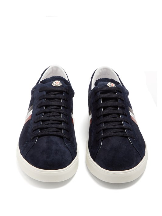 Moncler La Monaco low-top suede trainers