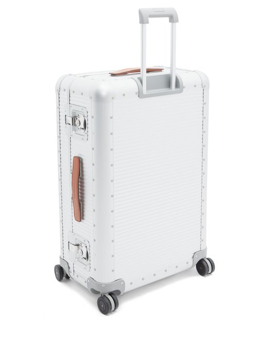 Fabbrica Pelletterie Milano Bank Spinner 76 aluminium suitcase 