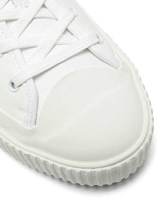 Valentino Logo leather low-top trainers