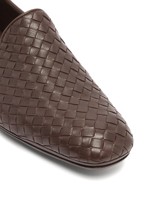 Bottega Veneta Intrecciato leather loafers