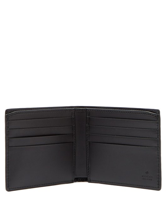 Gucci GG-debossed bi-fold leather wallet