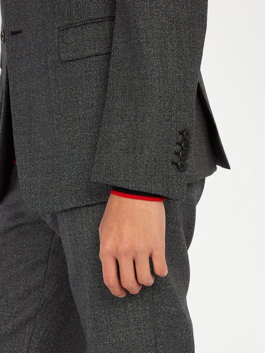 Prada Two-button wool suit jacket