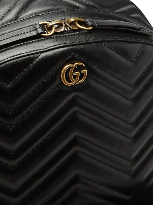 Gucci Marmont leather backpack