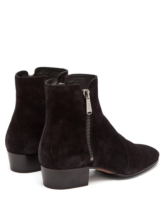 Balmain Anthos suede ankle boots