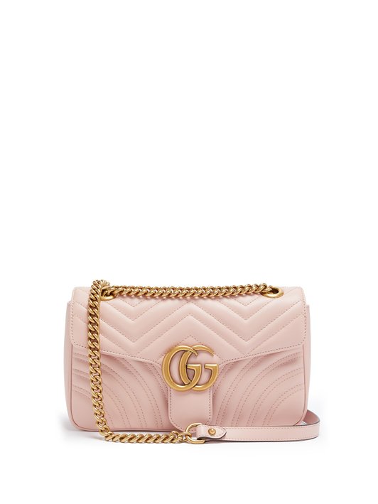 Gucci GG Marmont small quilted-leather shoulder bag