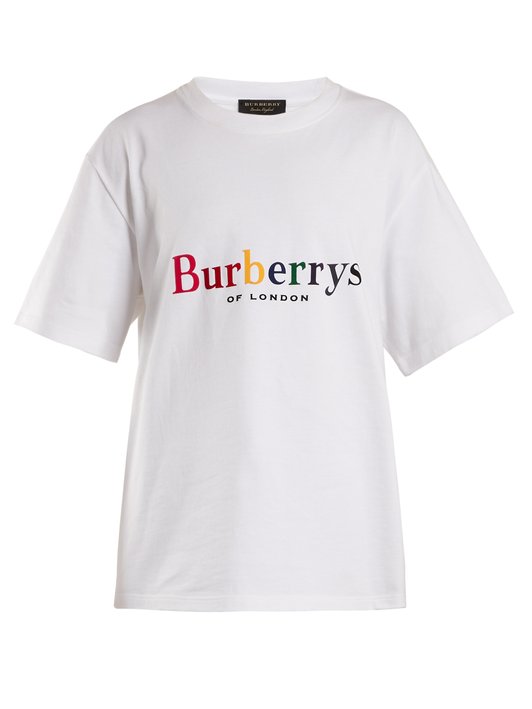 Burberry Logo-print jersey T-shirt