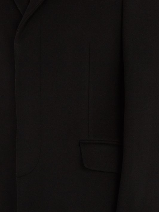 Prada Single-breasted wool and cashmere overcoat