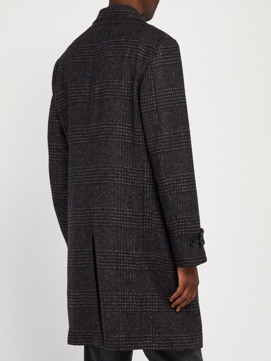 Ermenegildo Zegna Single-breasted alpaca and wool-blend overcoat