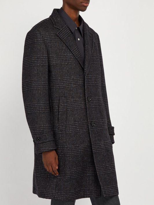 Ermenegildo Zegna Single-breasted alpaca and wool-blend overcoat