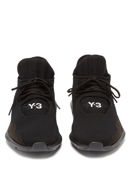 Y-3 Saikou low-top knitted trainers