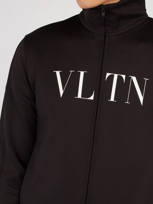 Valentino Logo-print zip-through track jacket