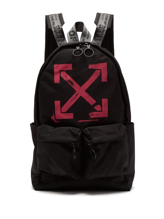 Off-White Arrows-print backpack 