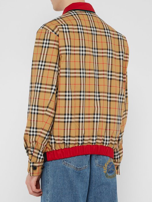 Burberry Reversible Vintage check Harrington jacket