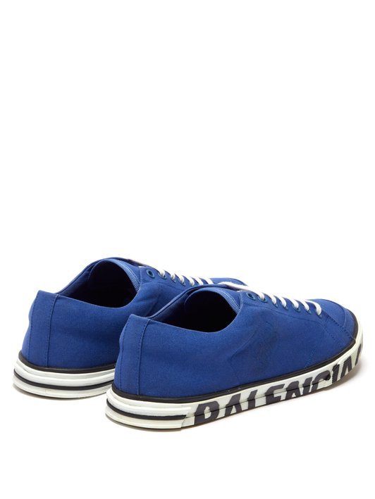 Balenciaga Logo canvas low-top trainers