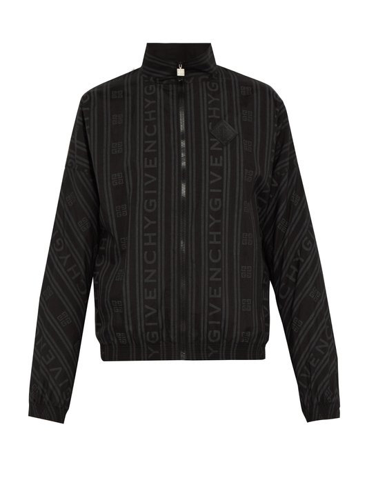 Givenchy Logo-print zip-through jacket