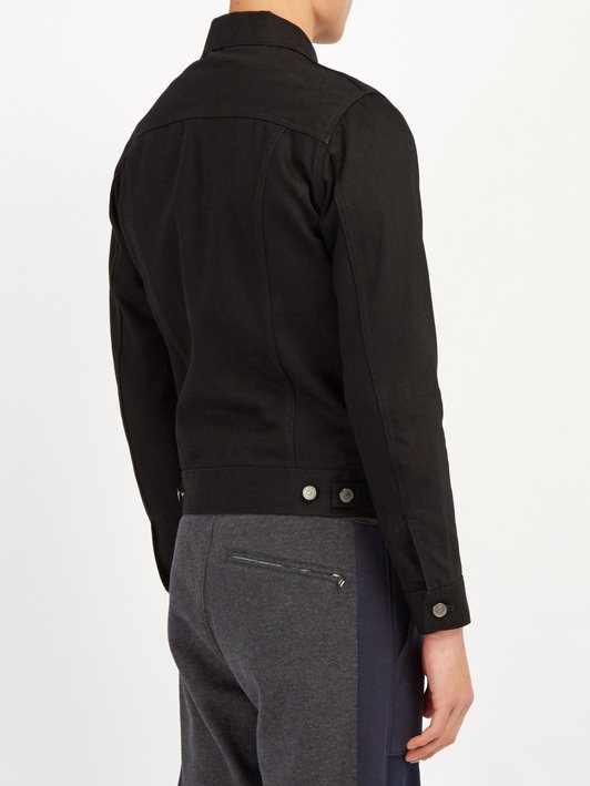 Givenchy Logo-stripe denim jacket